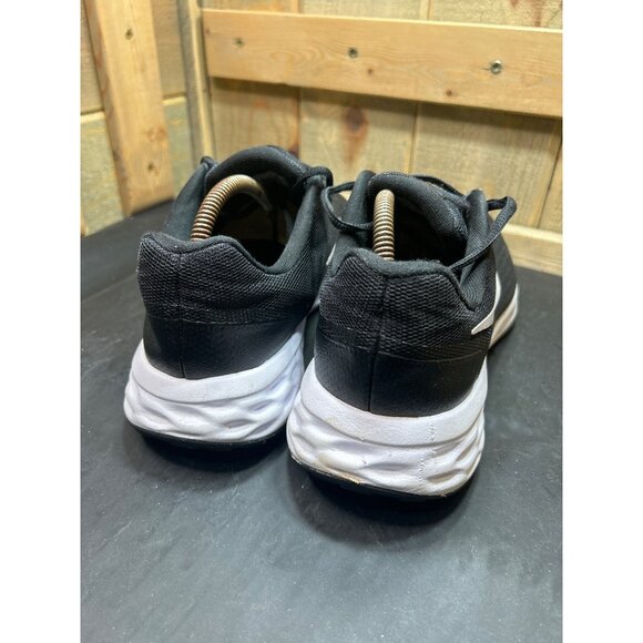 Nike Mens Revolution 6 Running Shoes DD8475-003 Black/White Size 9.5 Wide - Picture 4 of 10